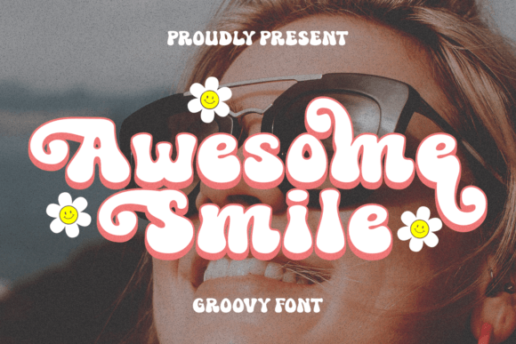 Awesome Smile: A Thick and Joyful Display Font for Editorial Design