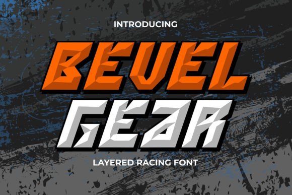 Bevel Gear: The 3D Racing Display Font for High-Impact Web Design