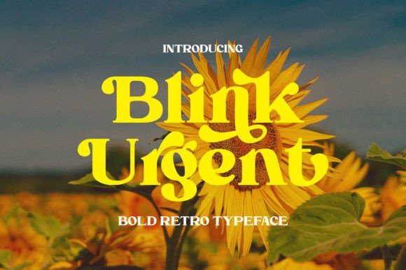 Blink Urgent Free Download: A Bold Retro Serif for Your Next Project