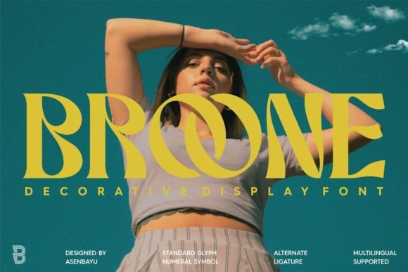 Broone: The Versatile Display Font for Modern Branding