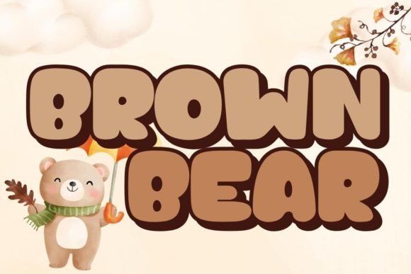 Brown Bear: A Delightful Script Font for Editorial Design