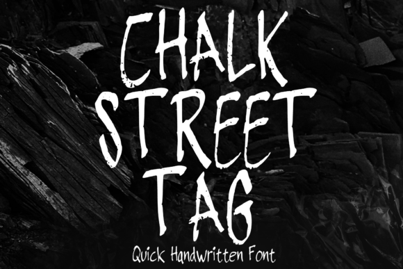 Chalk Street Tag: The Handwritten Display Font for Bold Campaigns