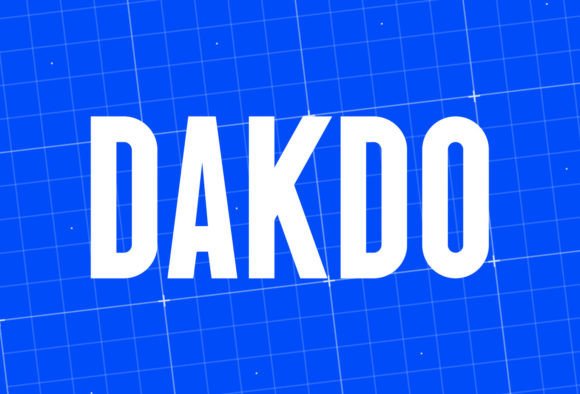 Dakdo Typeface: The Bold Font Choice for Strong Brand Identity