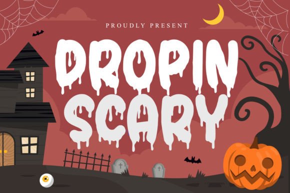 Dropin Scary: The Spine-Chilling Display Font for Viral Halloween Campaigns