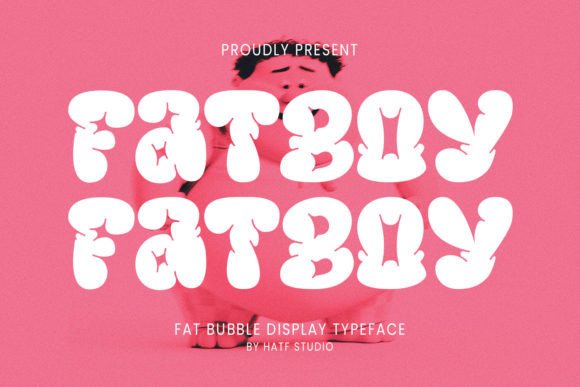 Fat Boy: A Playful Display Typeface for Editorial Design