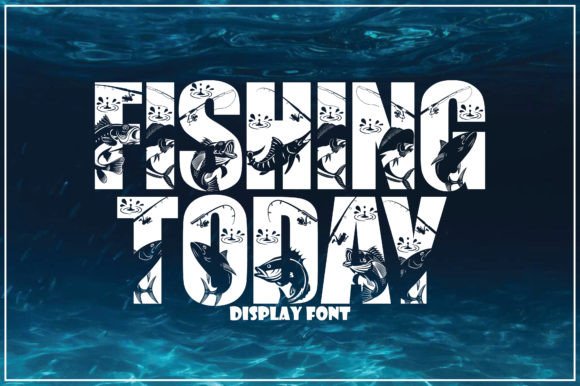 Fishing Today: A Bold Display Font for Modern Web Design