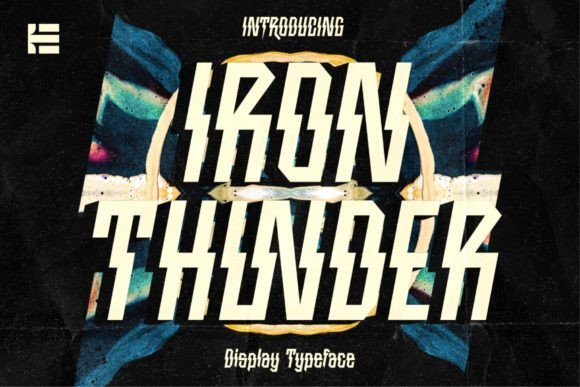 Iron Thunder: The Condensed Display Font for Bold Craft Branding