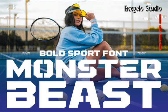 Monster Beast: The Ultimate Display Typeface for Bold Campaigns