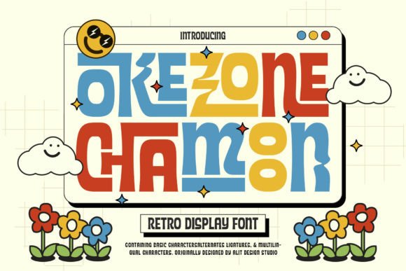 Okezone Chamoon: The Retro Display Font for Modern Web Projects