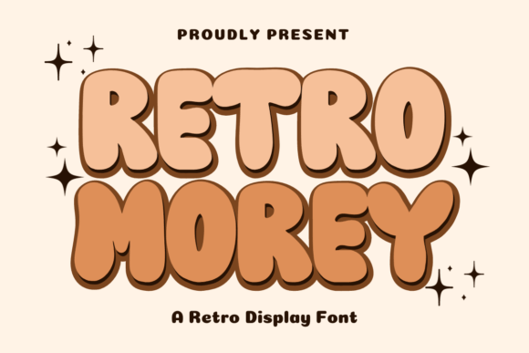 Retro Morey: The Perfect Display Font for Handmade Crafts