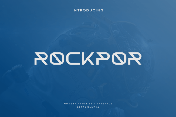 Rockpor: A Clean Modern Sans Serif Font for Futuristic Branding