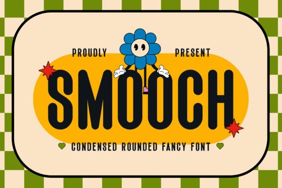 Smooch: The Condensed Rounded Display Font for Sweet Editorial Design