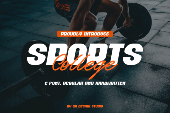 Sports College: The Bold Display Font for Authentic Branding