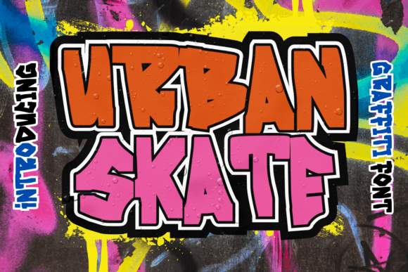 Urban Skate: A Bold Display Font for Urban Web Design